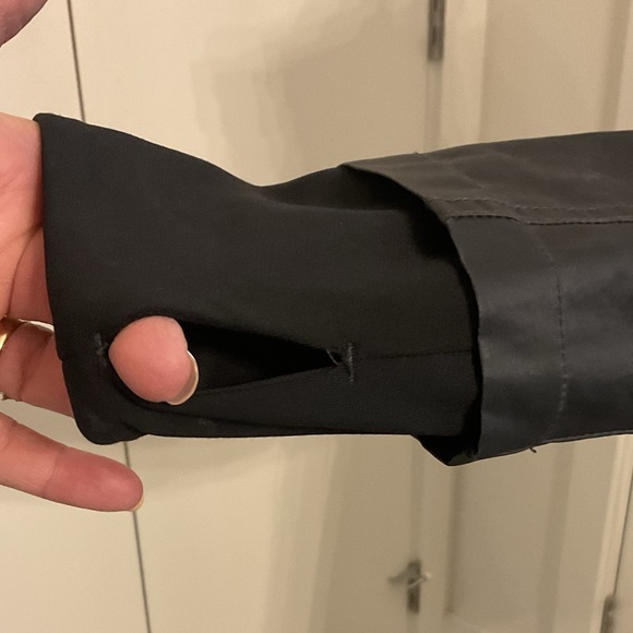 Mondetta Votre Choix Long Black Jacket/Raincoat - Picture 6 of 13